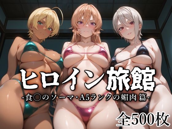 【全編フル漫画】d_568131 | ヒロイン旅館 -食◯のソーマ・A5ランクの媚肉篇- | 愛玩ファクトリー(水着)