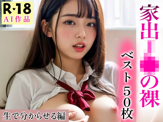 【全編フル漫画】d_340566 | 【R18写真集】家出J●の裸。ベスト50枚〜生で分からせる編〜 | ぬきぬき爆乳(制服)