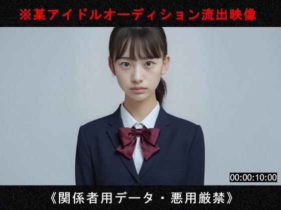 【全編フル漫画】d_669828 | 某アイドルオーディション流出映像【No.1008】 | Blue Frames/女子校生専門【制服】(制服)